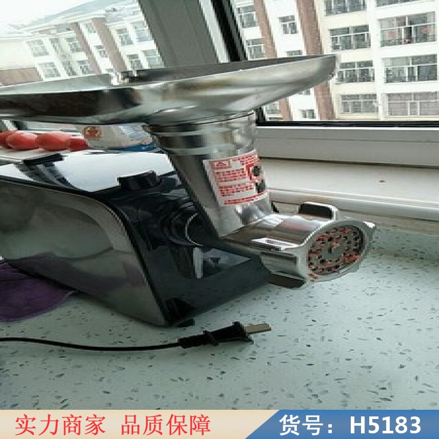 宏胜小型家用手动灌肠绞肉机不锈钢 多功能绞肉机和灌肠机 大型灌肠货号H5183