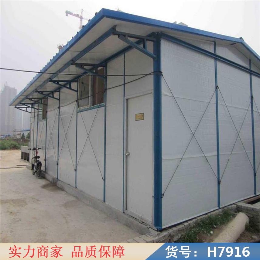 鸿轩翔达彩钢岩彩钢房 轻钢仿古瓦钢板房 房子豪华轻钢房