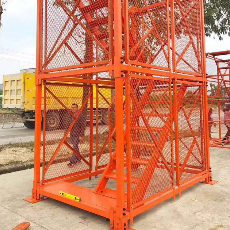 长期供应 建筑工地用安全梯笼 墩柱式安全梯笼 组合框架式安全梯笼