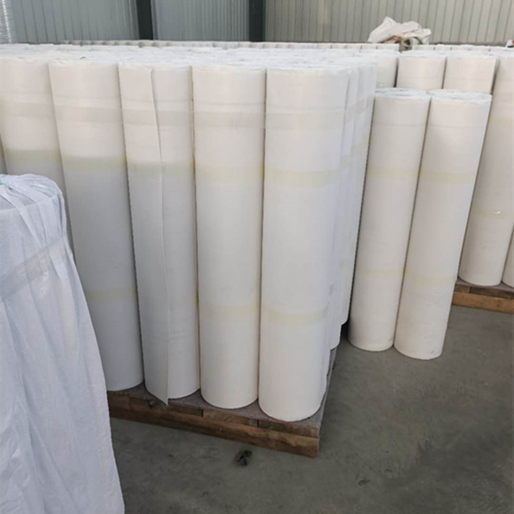 豪阳防水建筑防水材料HDPE高分子自粘胶膜防水卷材    HDPE高分子自粘胶膜防水卷材施工便捷