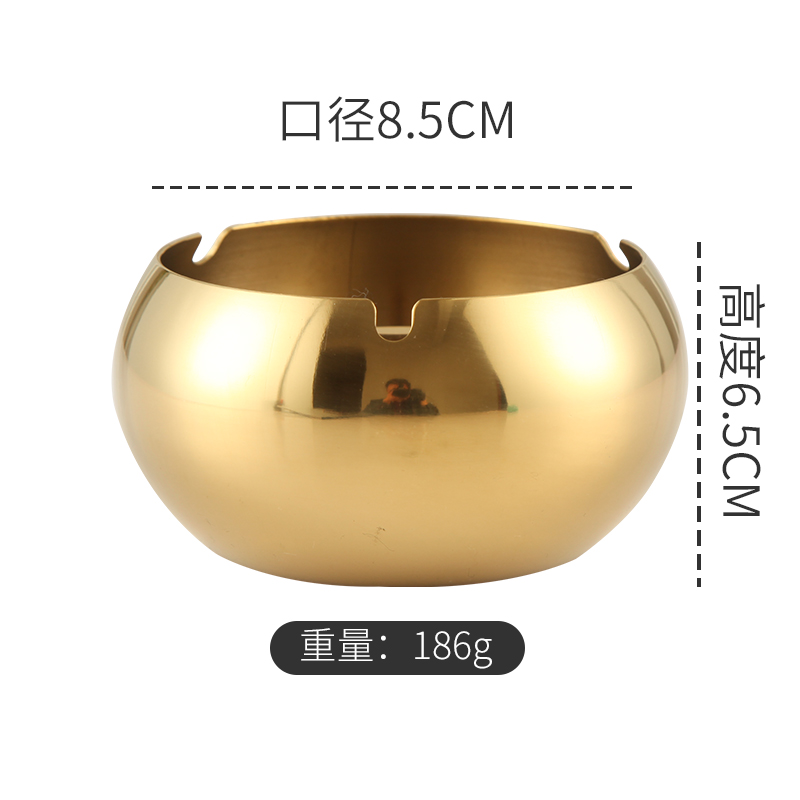 揭阳烟灰缸厂家 不锈钢工艺烟灰缸 烟灰缸叠纸造型 a8烟灰缸报价