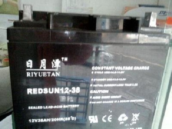 日月潭蓄电池REDSUN12-38 12V38AH 电力UPS电源EPS直流屏机房铁路