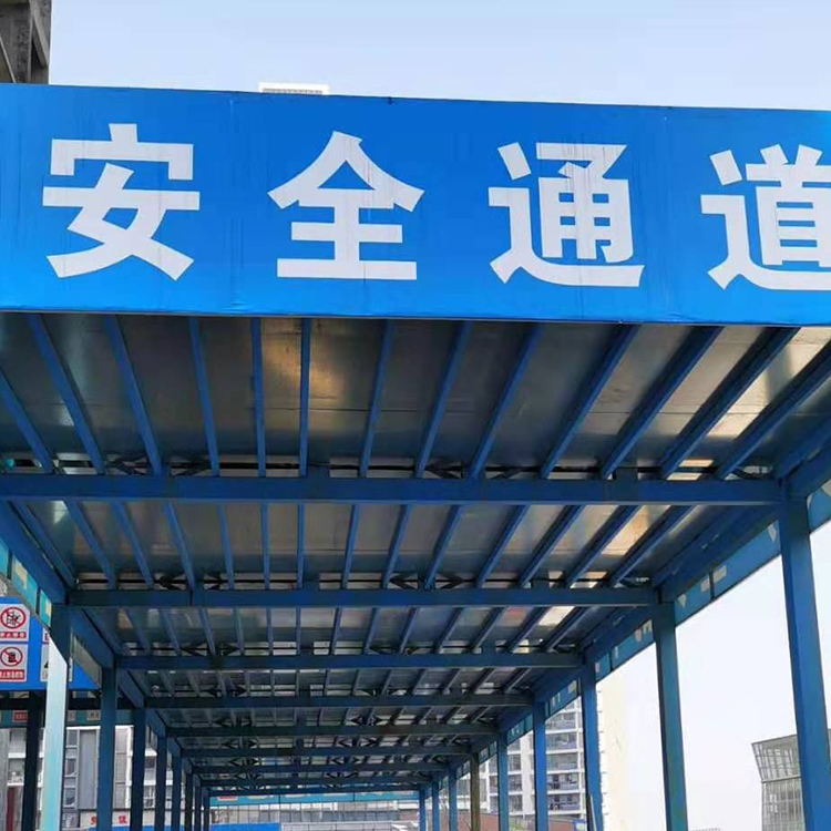 安全通道双层防护 定型化钢筋加工棚 组装式木工钢筋加工棚 欢迎订购