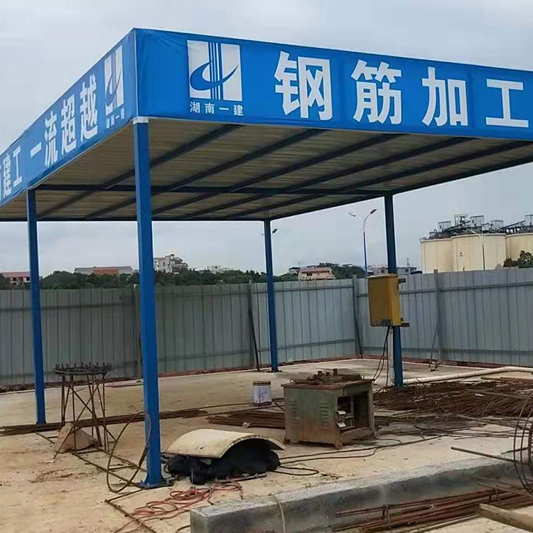 安全通道棚 双层安全防护棚 建筑工地用安全通道 来电咨询