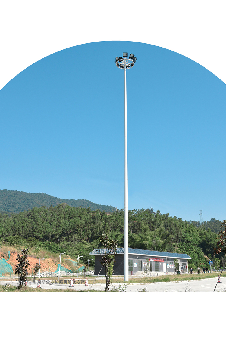 升降式led高杆灯杆 广场高杆灯 东强高杆灯厂家批发 固定高杆灯