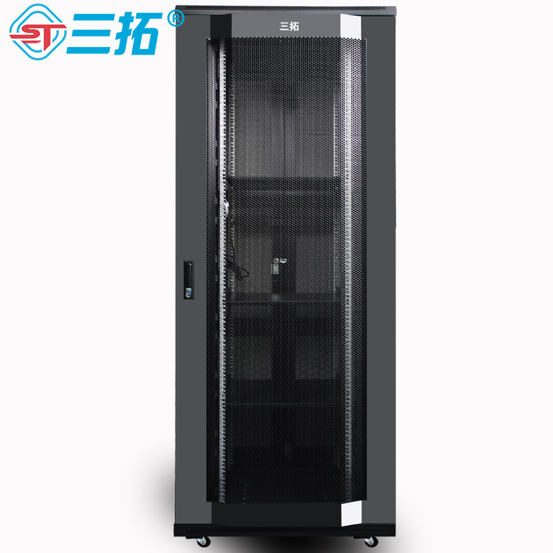 三拓网络服务器机柜2米高800宽19英寸标准T2.8042