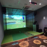 迈哈沃室内高尔夫练习设备安装