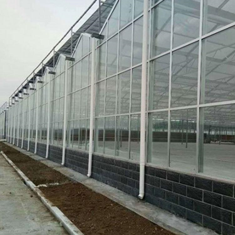 铭智建造花卉温室 花卉温室承建 使用寿命长