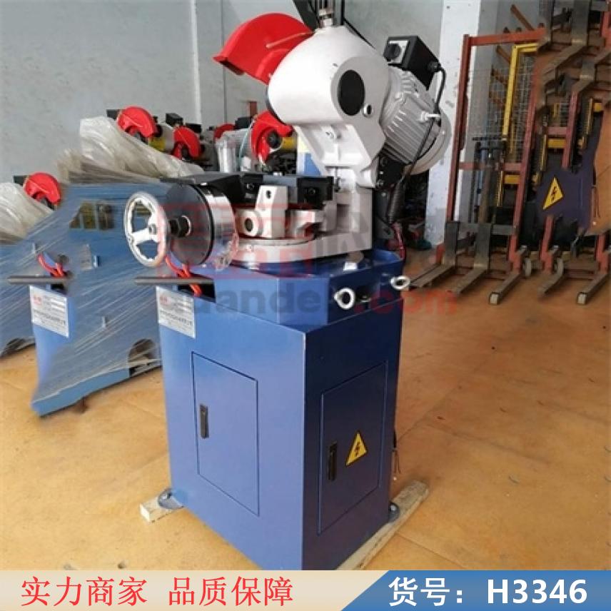 宏胜无毛刺切割机 45度切管机 型材切管机货号H3346