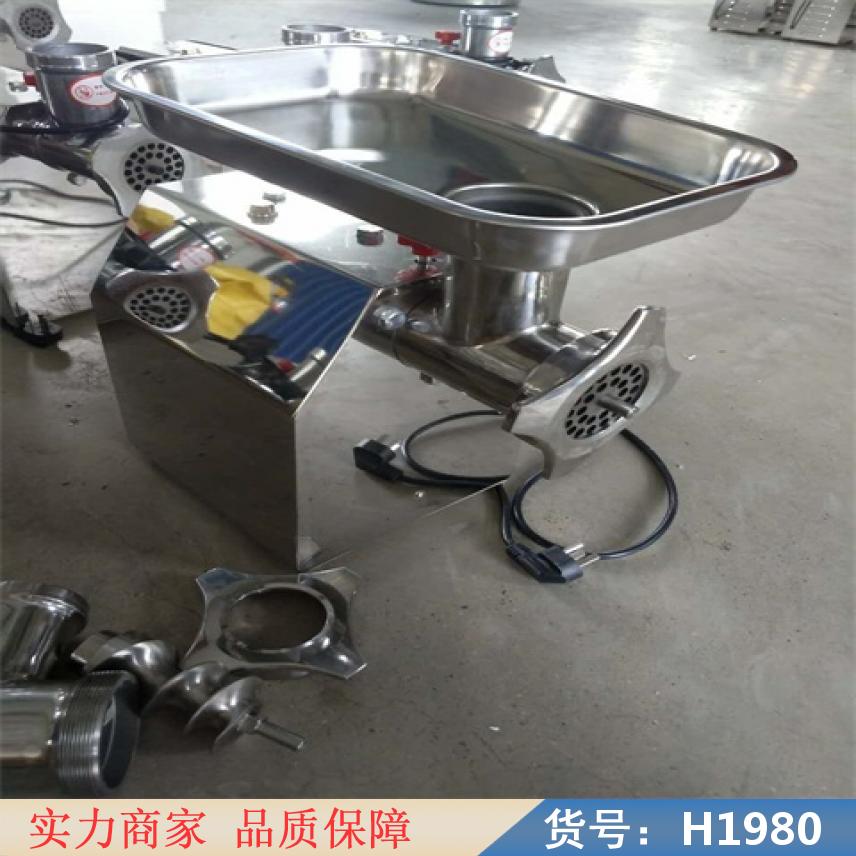 宏胜不锈钢手动绞肉机 12型不锈钢绞肉机 商用绞肉机货号H1980