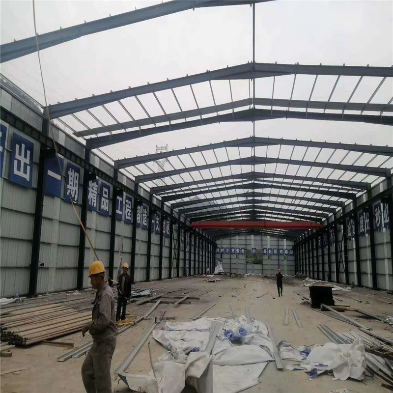 钢结构厂房工程 二手旧钢结构厂房 大型钢结构厂房