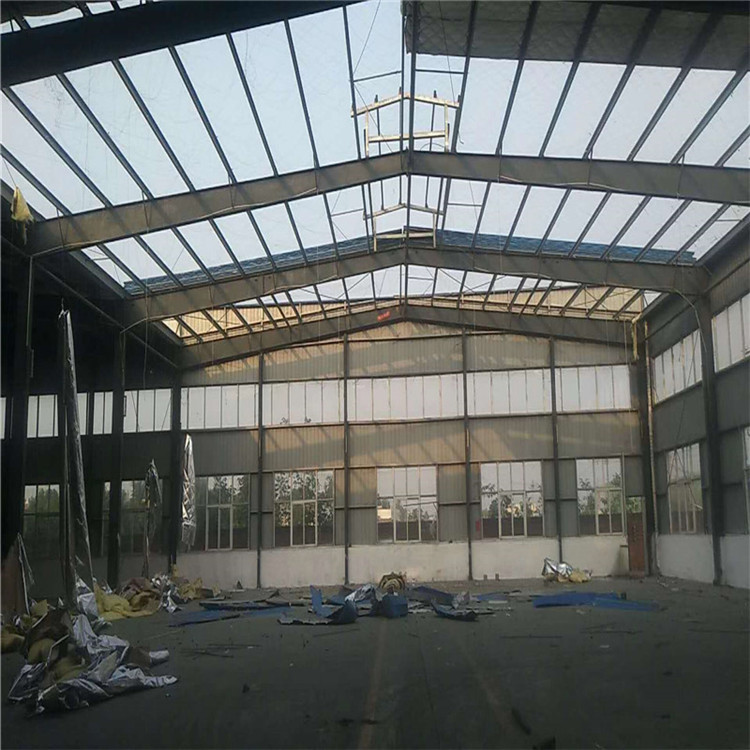 按需出售二手大跨度旧钢结构行车房 多规格二手钢结构厂房