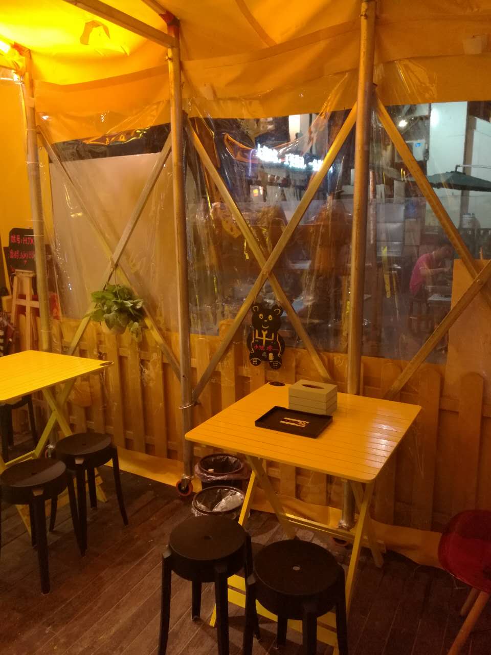 山东莱州推拉雨棚活动帐篷户外大型移动伸缩遮阳棚摆摊棚收缩折叠蓬停车棚