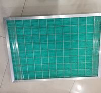 防尘网 初效过滤器 铝合金边框防尘过滤器