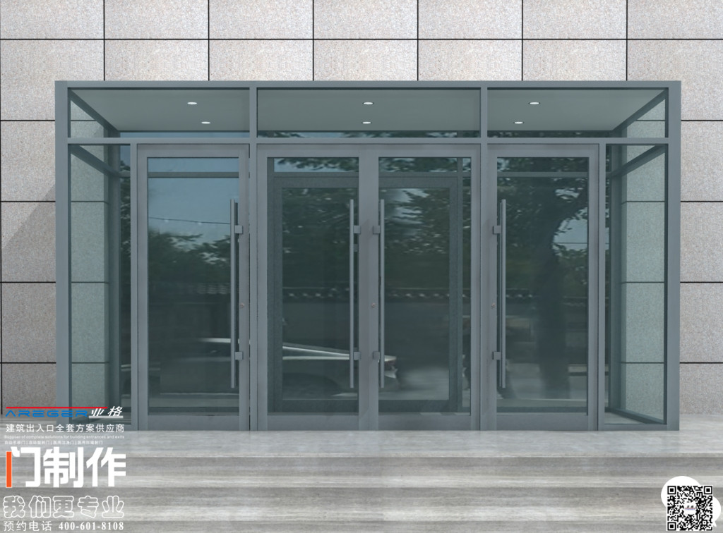 宝鸡旋转门 地弹门加工生产