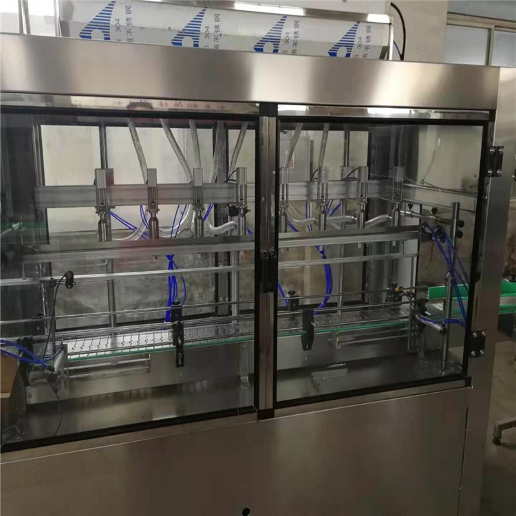 中鲁直线灌装机 灌装机流水线设备 称重式酒水灌装机