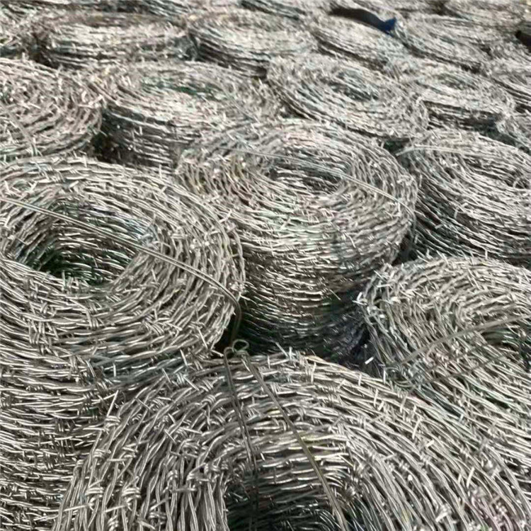  飞腾丝网 正反拧PVC刺绳 高锌刺绳 厂家生产