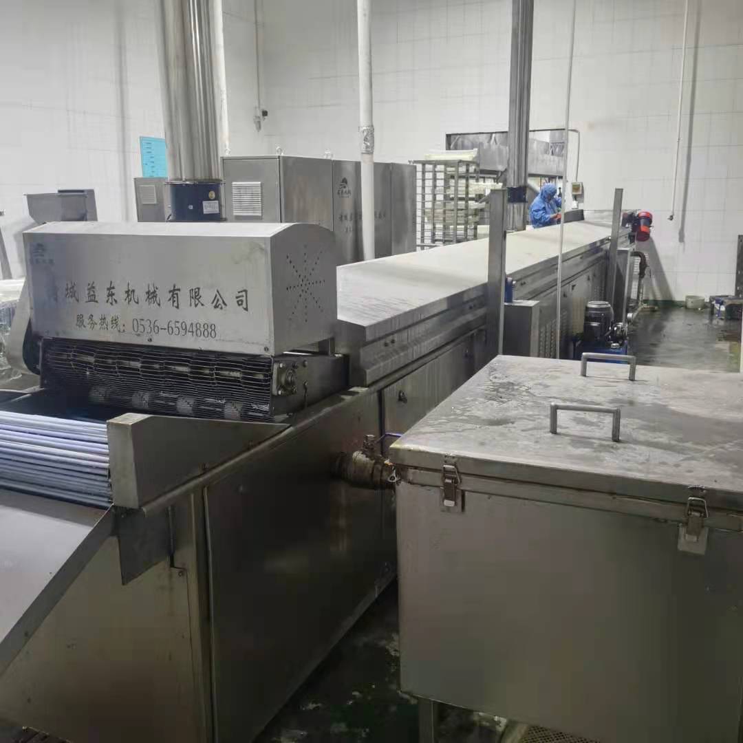 鱼豆腐连续油炸机，全自动油炸机