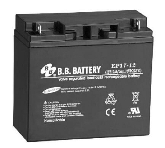 美美BB蓄电池EP17-12 12V17AH通讯设备 UPS电源 船舶设备用