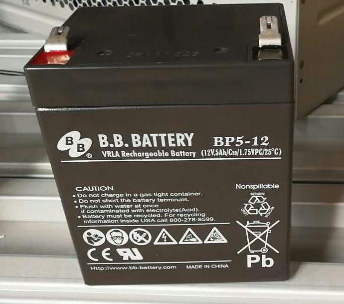 美美BB蓄电池BP5-12 12V5AH直流屏APC不间断电源UPS电瓶
