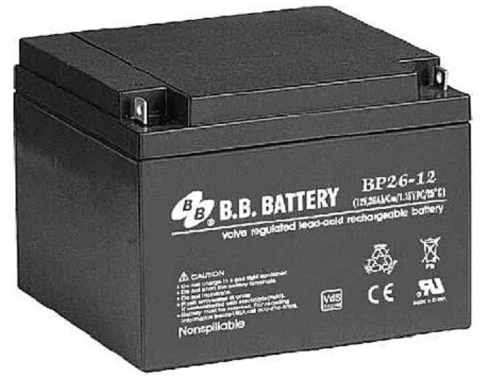 美美BB蓄电池BP26-12 12V26AH基站通UPS/直流屏专用