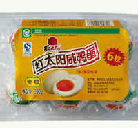 高邮红太阳咸鸭蛋/奎级/吸塑盒/390g/6枚超级精品  江苏咸鸭蛋厂家 咸鸭蛋厂家直销