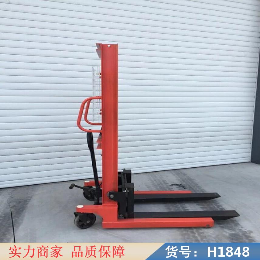 慧采手动液压堆高车 前移式电动堆高车 小型堆高车货号H1848