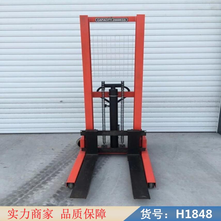 润创1吨堆高车 站立式堆高车 轻型堆高车货号H1848