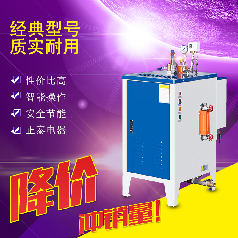 18kw双管锅炉服装干洗店工业商用家用蒸汽发生器煮豆腐煮浆酿酒蒸馒头