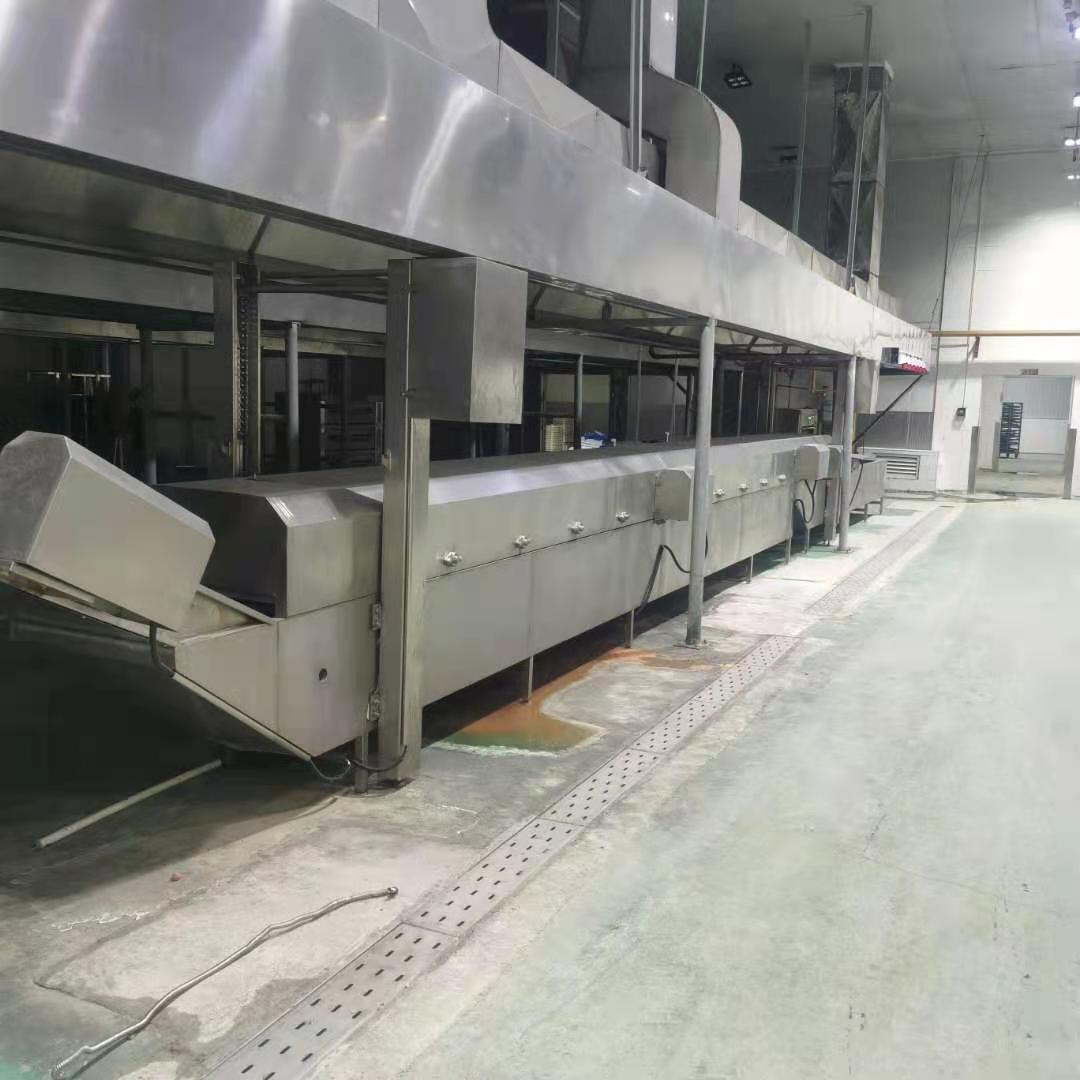 水煮线低温凝胶流水线益东机械省油省电降低成本