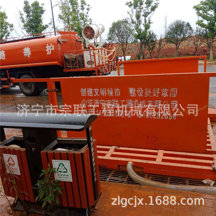 建筑工程工地洗轮机洗车机大型环保全自动感应车辆冲洗平台洗车台