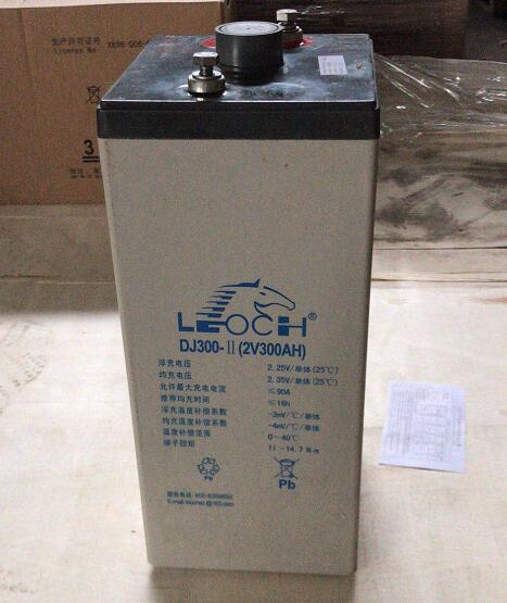LEOCH理士蓄电池DJ300 2V300AH直流屏UPSEPS通信基站船舶照明太阳能发电