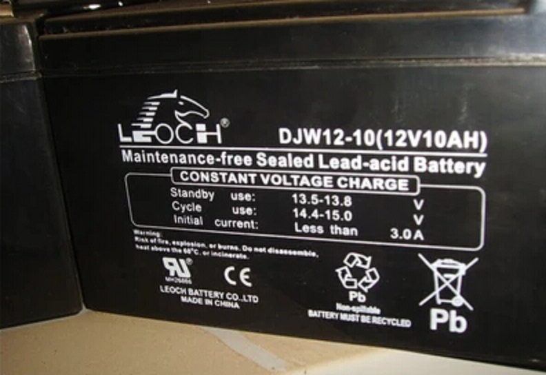 江苏理士蓄电池DJW12-10 12V10AH铅酸免维护消防医疗应急专用