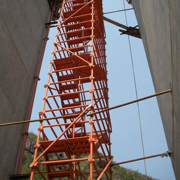 桥梁施工安全爬梯 建筑施工安全爬梯 75型安全爬梯 按时发货