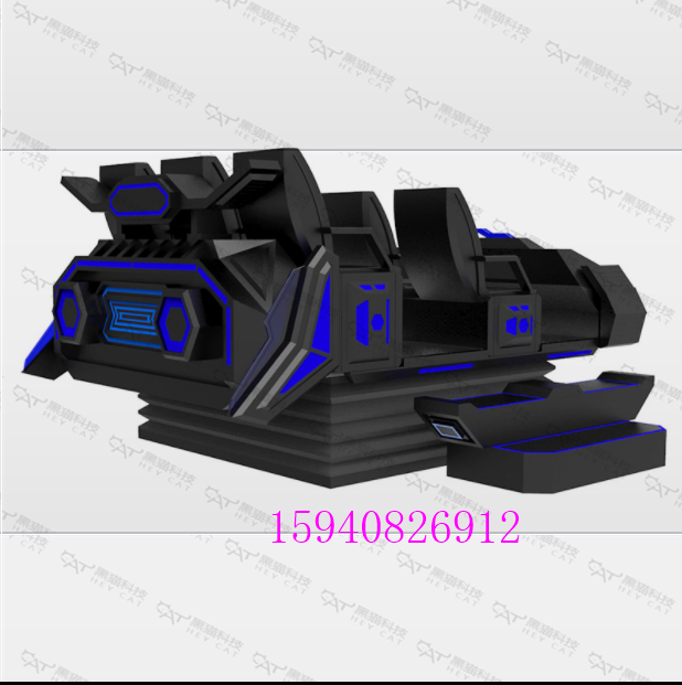 VR飞船VR6人座椅VR6人蛋椅VR互动射击体验,游艺游乐体验馆设备
