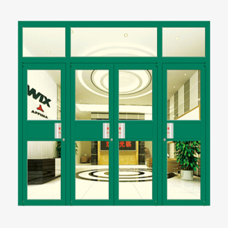 美观大方 店铺肯德基门生产 办公楼肯德基门   格子肯德基门 应用广