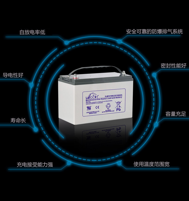 张掖蓄电池 理士通信蓄电池 FT12-125蓄电池 阀控式铅酸蓄电池