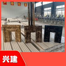 山东厂家 石塑电梯套公司 仿大理石电梯门套 发货快