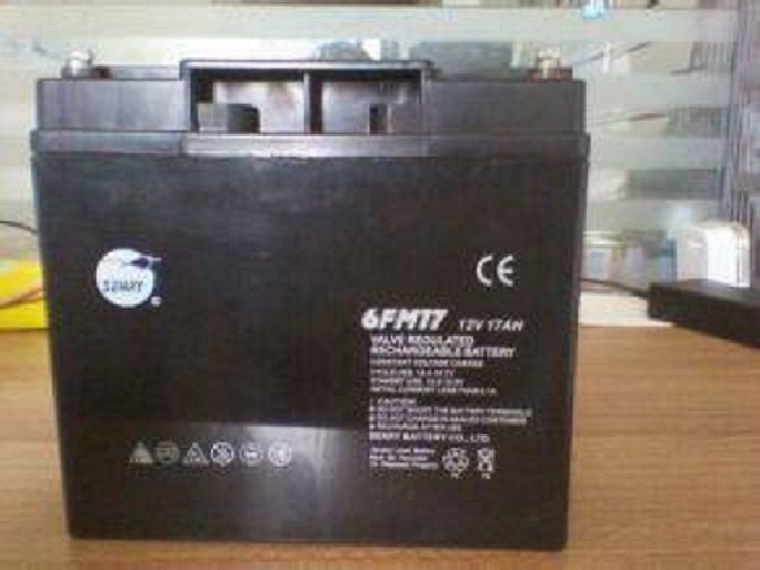 三瑞蓄电池6FM17 12V17AH直流屏UPS/FPS 消防设备 现货