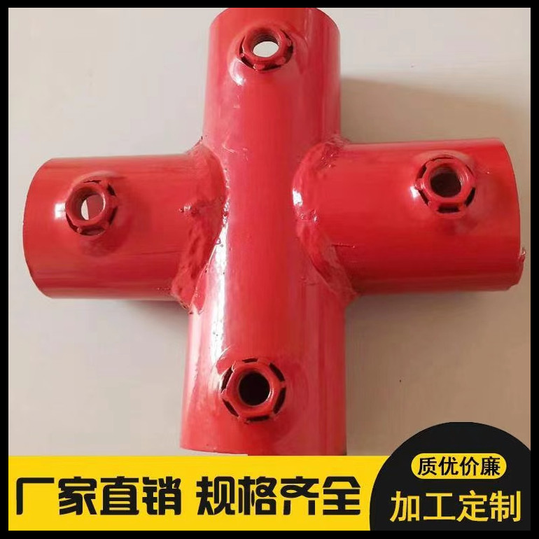 球墨铸铁管件 建筑工程管件 楼梯扶手连接件 球墨铸铁厂家