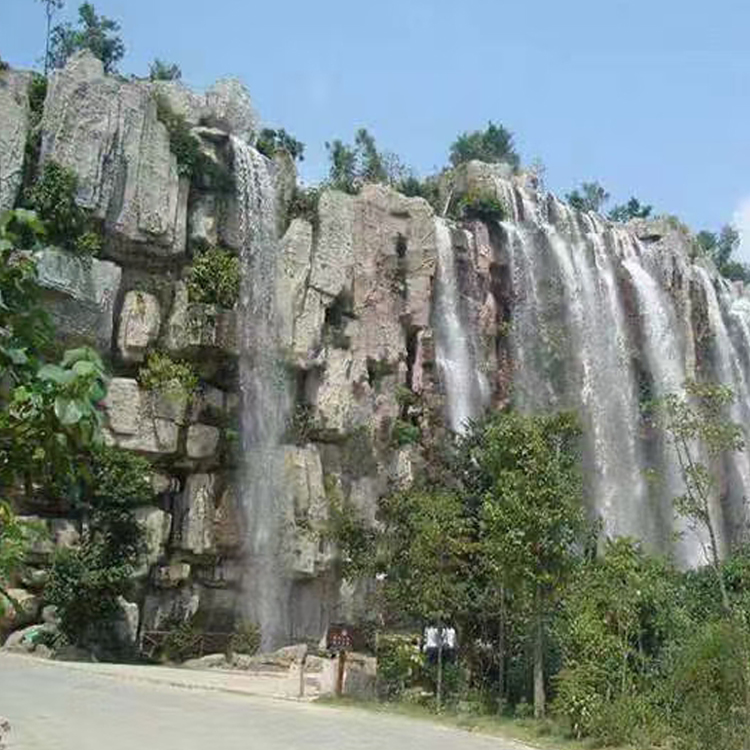 山东美亚塑石假山行情 塑石假山风景观赏用