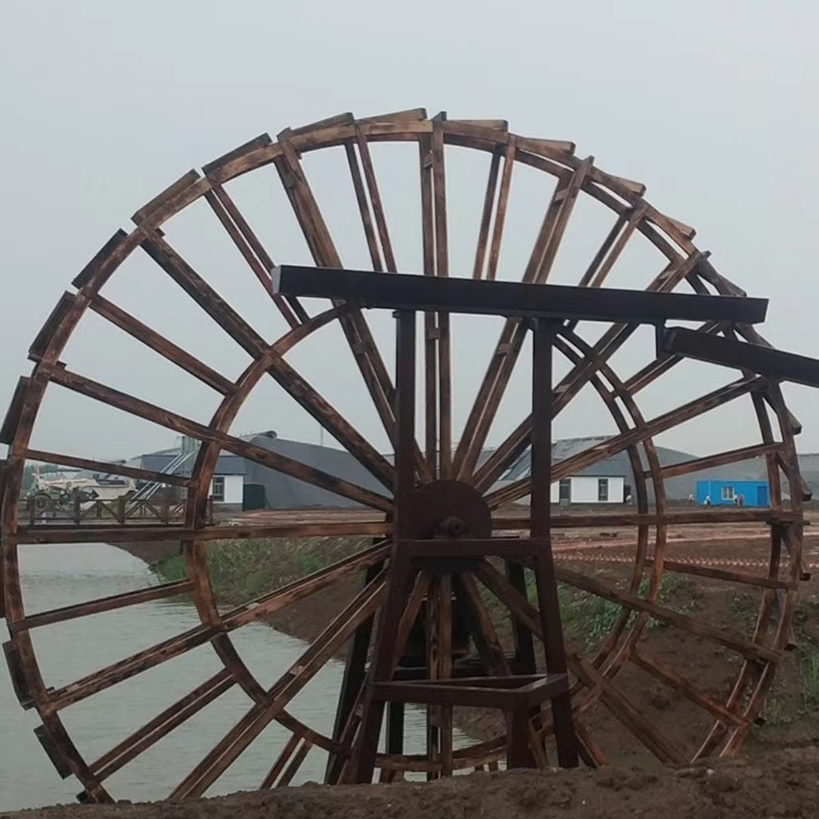 大户型水车设计 山东大户型水车观赏价值高