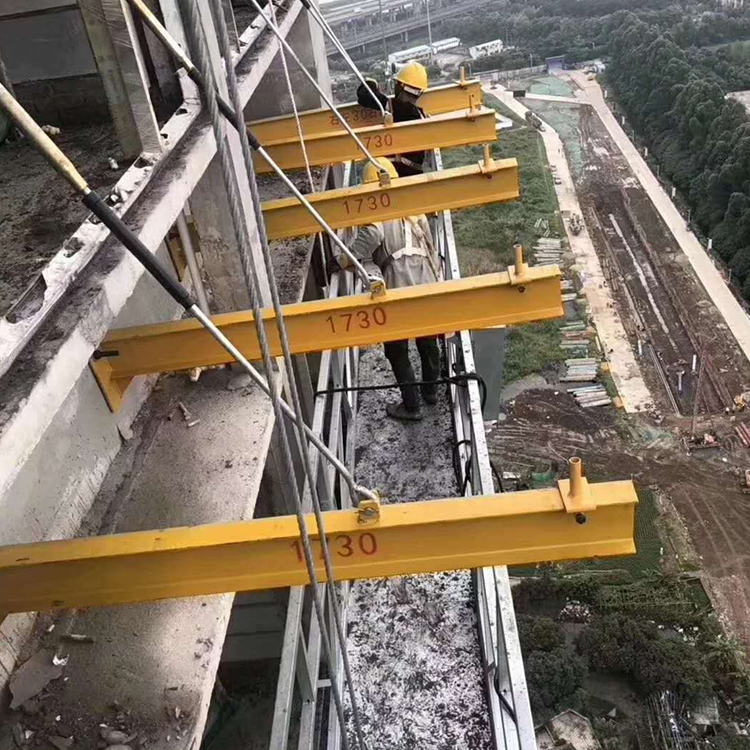 花篮式悬挑架 新型悬挑梁 工字钢悬挑梁 