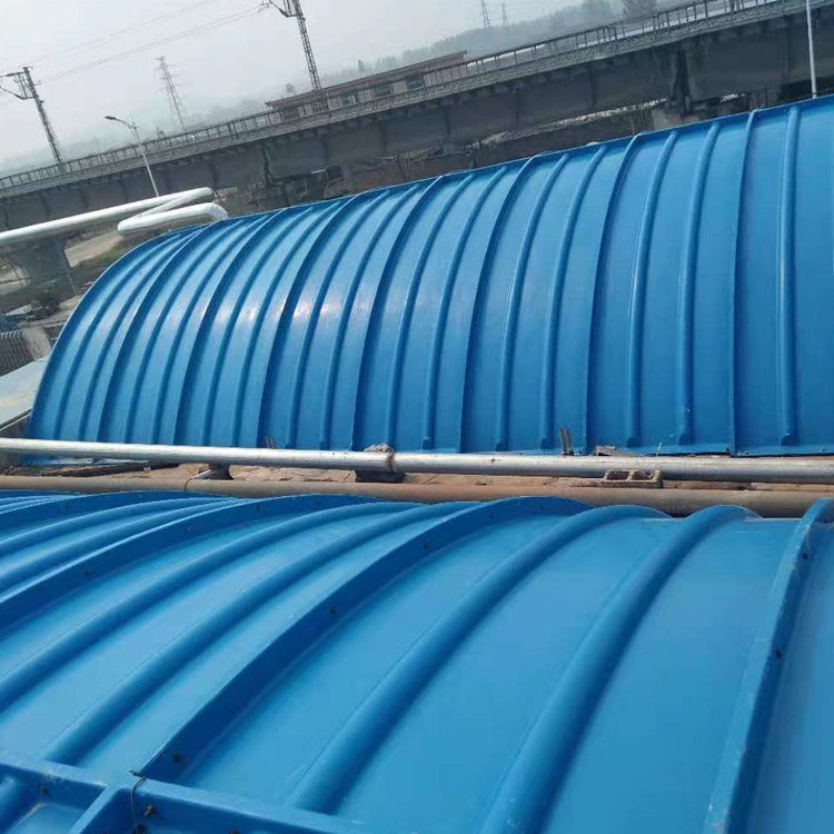 玻璃钢污水池盖板 封闭玻璃钢污水池盖板