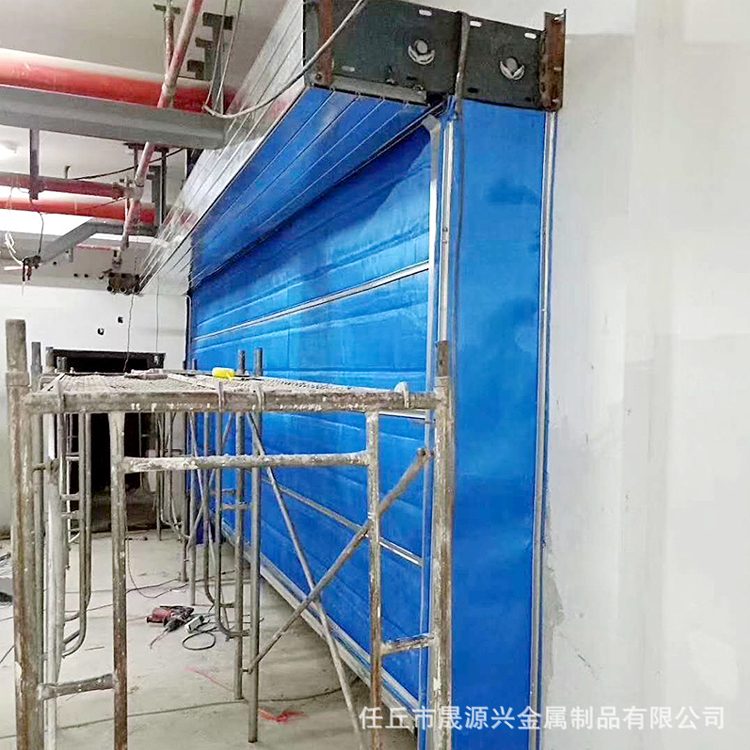 消防门电动卷帘门 无机布双轨双帘防火卷帘 河北防火卷帘门供应商 按时发货 生产厂家