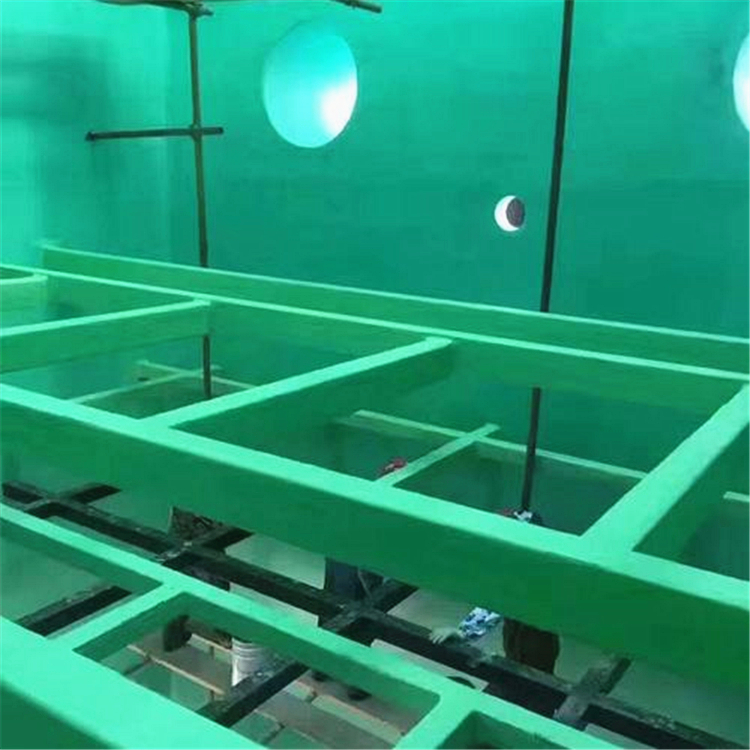 中温高温环氧玻璃鳞片胶泥 化工厂污水池用涂料 防腐鳞片胶泥 价格合理
