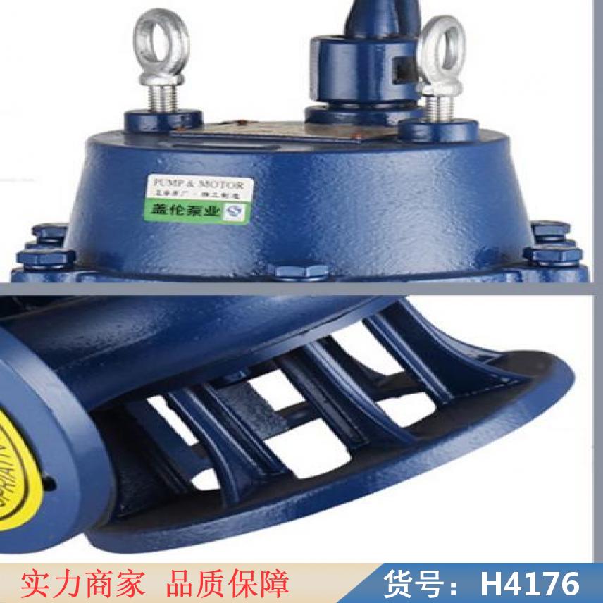 慧采工业无堵塞污水泵 农用无堵塞污水泵 立式无堵塞潜水泵货号H4176