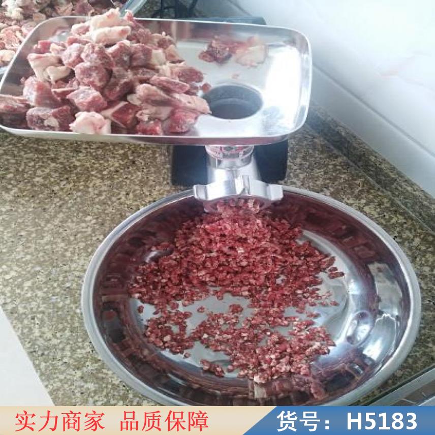 润创绞肉机的灌肠头 小型220伏家用绞肉机灌肠机 带灌肠旳家用小货号H5183