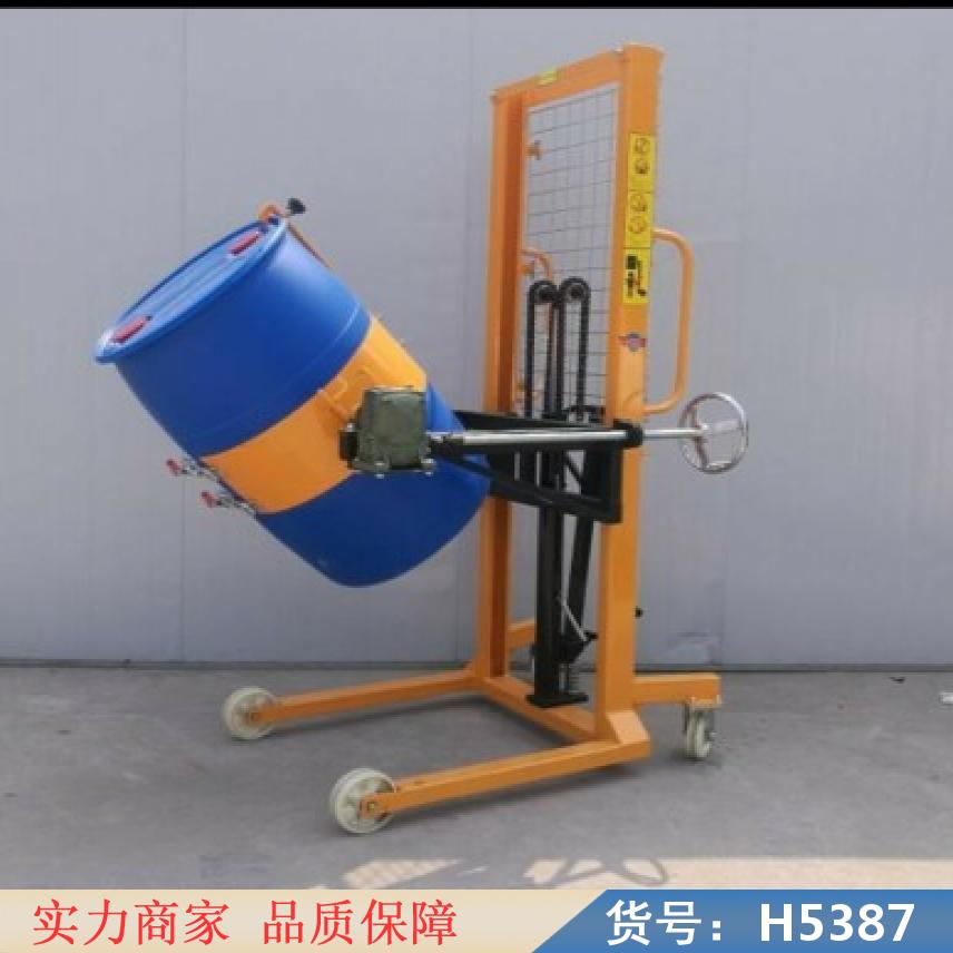 润创手动堆高车cysd2 小型手动不锈钢堆高车 液压堆高车货号H5387