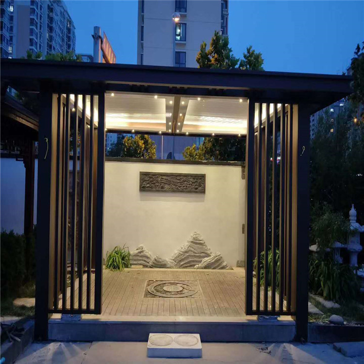 支持设计 临朐厂家 凉亭 铝艺凉亭价格